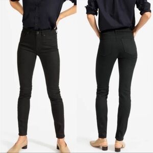 EVERLANE Womens Black Mid Rise Ankle Jean Sz 26